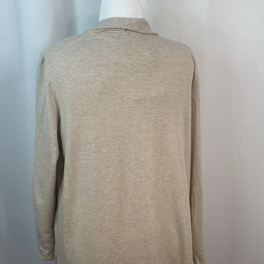 Magaschoni Heathered Oatmeal Modal Duster- NWT - Picture 11 of 17